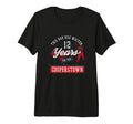This Dad Has Waited 12 Years Baseball T-Shirt - Novelty Apparel for Adults - T-Shirt, Sweatshirt, Hoodie