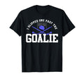 I Slipped One Past Goalie Hockey Dad To Be T-Shirt - Unique Graphic Unisex - T-Shirt, Sweatshirt, Hoodie