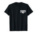 Gunpa Funny Gun Grandpa Fathers Day Gunpa T-Shirt - Unique Graphic Unisex - T-Shirt, Sweatshirt, Hoodie