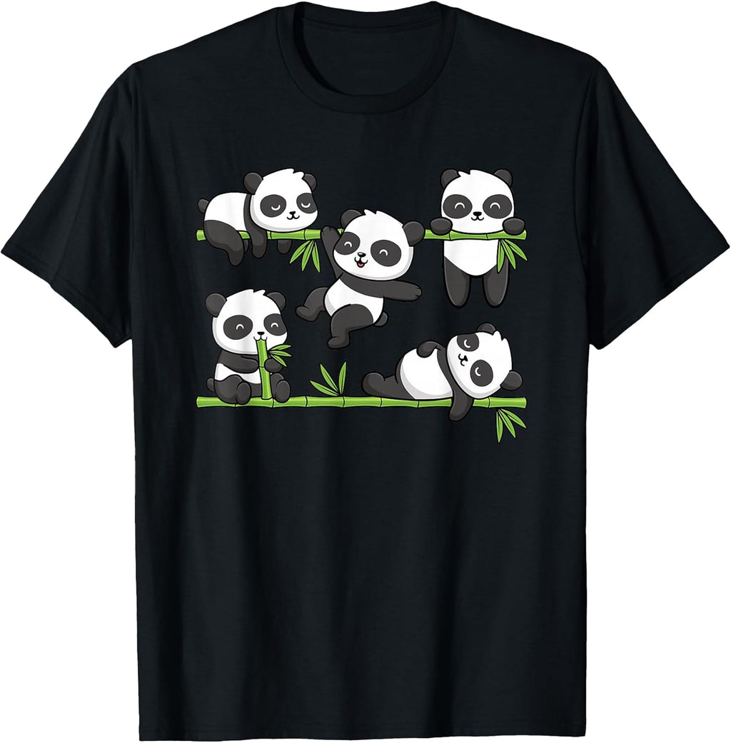 Kawaii Panda Bear Lover Men Women - Adult & Kids T-Shirts, Sweatshirts & Hoodies apparel design preview 1