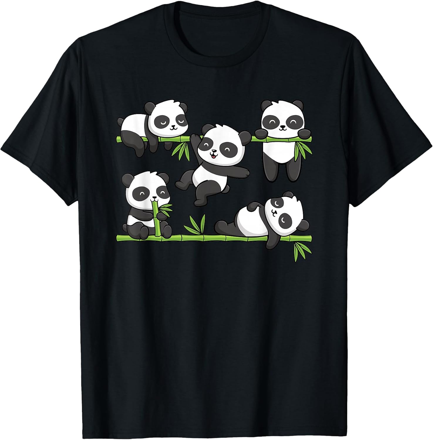 Kawaii Panda Bear Lover Men Women - Adult & Kids T-Shirts, Sweatshirts & Hoodies apparel design preview 1