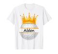 Novelty Golf Personalized Name Alden T-Shirt - Streetwear Style for Adults - T-Shirt, Sweatshirt, Hoodie