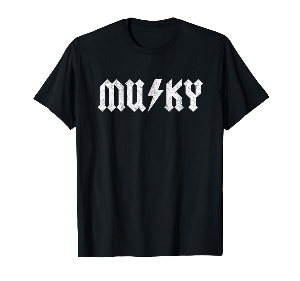 Funny Musky Fishing Rock Music Band T-Shirt - Streetwear Style Men Women - T-Shirt, Sweatshirt, Hoodie