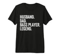 Husband Dad Bass Player Funny T-Shirt - Aesthetic Graphic Men Women - T-Shirt, Sweatshirt, Hoodie