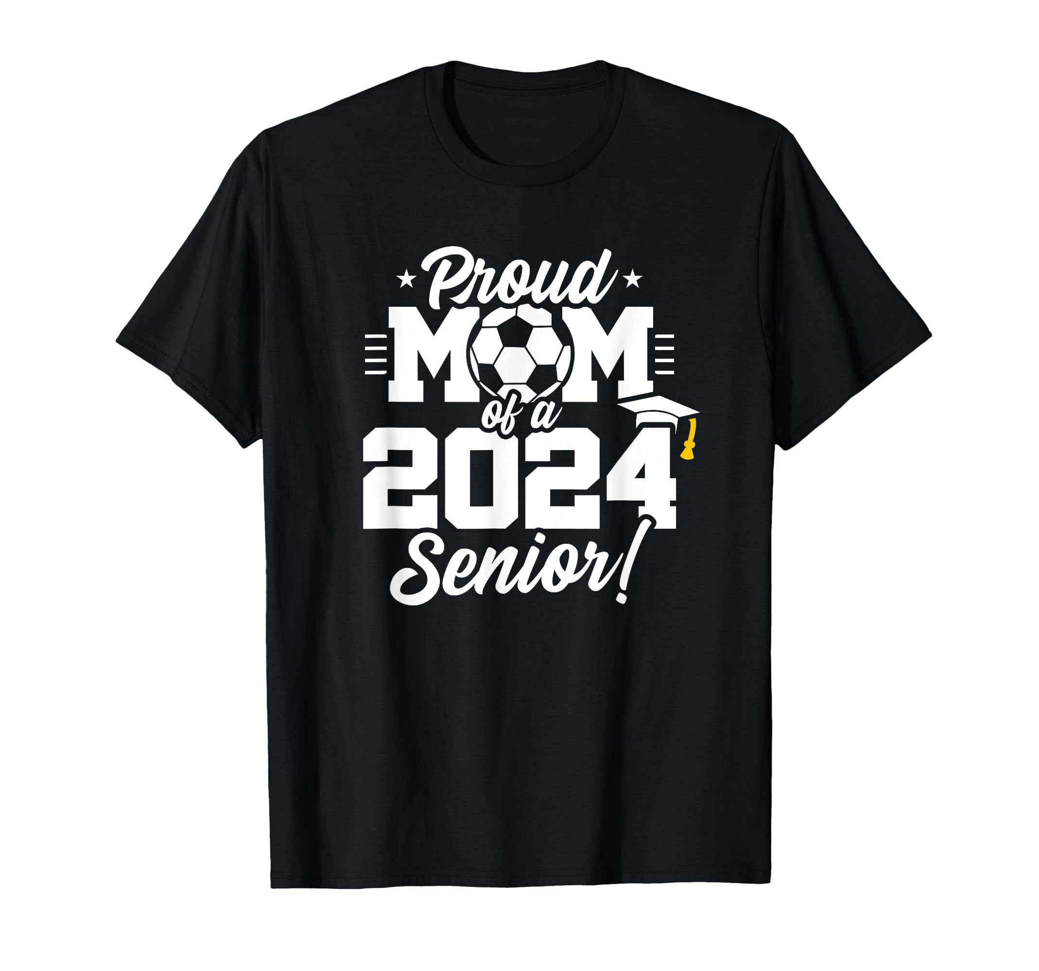 Class 2024 Senior Year Soccer Mom T-Shirt - Custom Art Print Men Women - T-Shirt, Sweatshirt, Hoodie