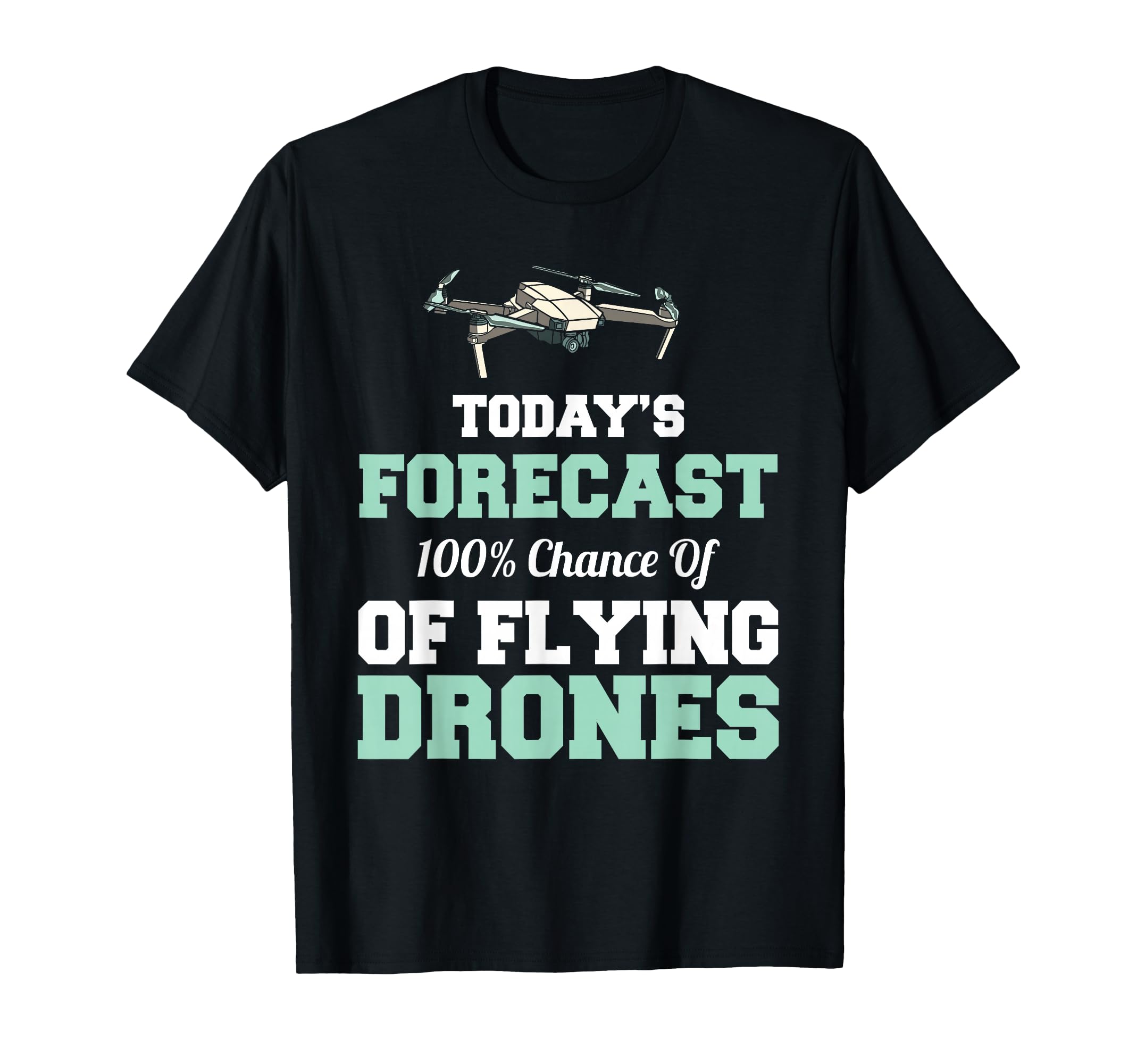 Funny Drone Pilot Gifts Equipment T-Shirt - Minimalist Print Unisex - T-Shirt, Sweatshirt, Hoodie