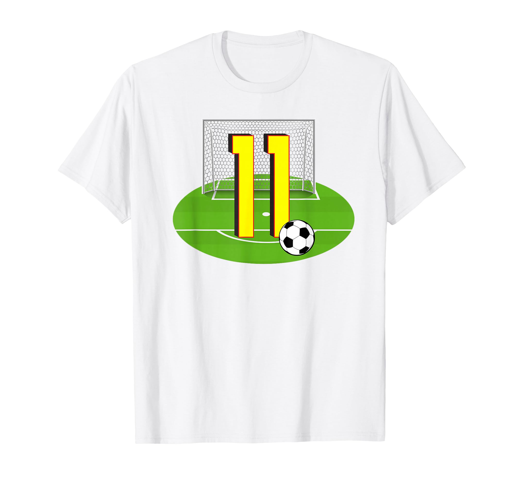 Number 11 11Th Birthday Soccer 11 T-Shirt - Streetwear Style for Adults - T-Shirt, Sweatshirt, Hoodie