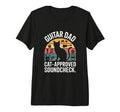 Funny Guitar Dad Cat Approved T-Shirt - Trendy Graphic Men Women - T-Shirt, Sweatshirt, Hoodie
