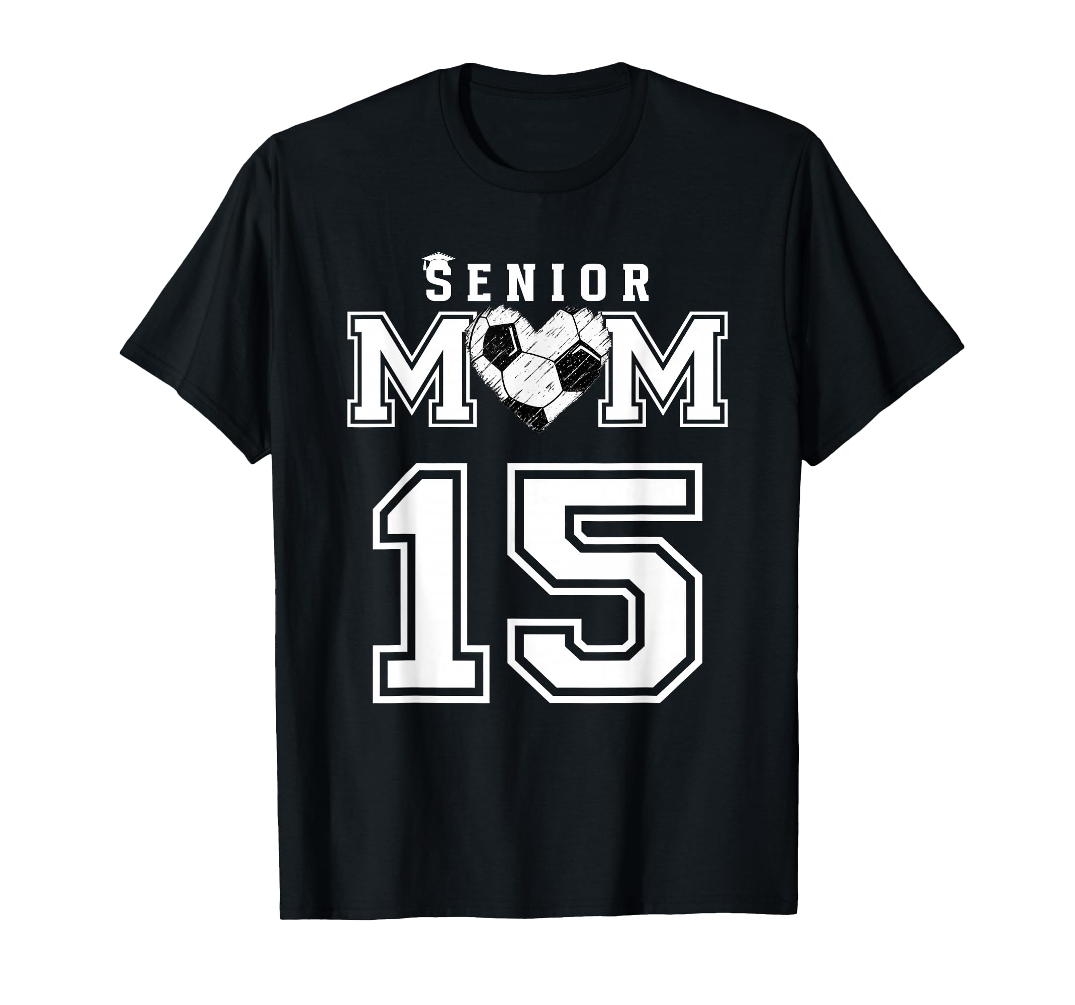 Proud Senior Soccer Mom Custom T-Shirt - Casual Everyday Wear for Adults - T-Shirt, Sweatshirt, Hoodie