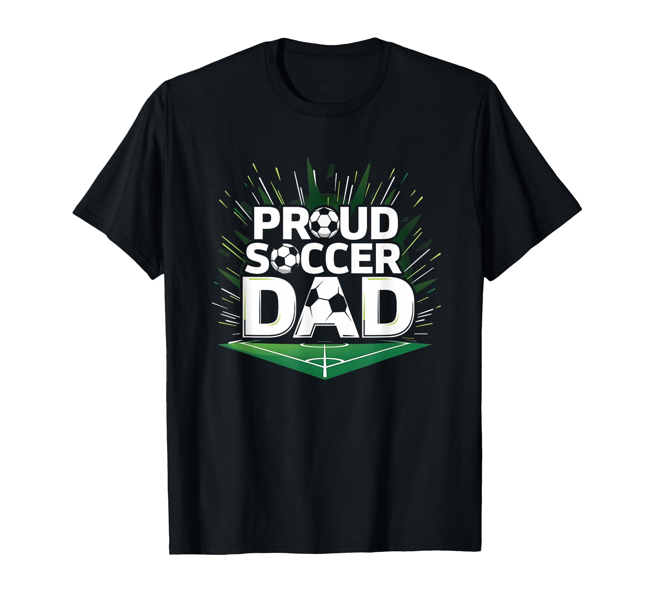 Proud Soccer Dad Cheering Sideline T-Shirt - Streetwear Style for Adults - T-Shirt, Sweatshirt, Hoodie