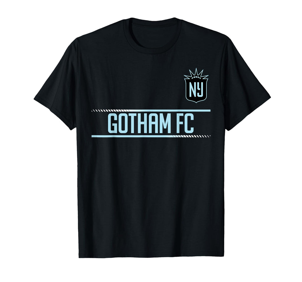 Officially Licensed Nwsl Nj Ny Gotham T-Shirt - Novelty Apparel for Adults - T-Shirt, Sweatshirt, Hoodie
