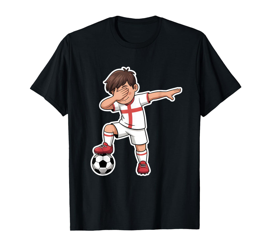 Dabbing Soccer Football Player England T-Shirt - Streetwear Style Unisex - T-Shirt, Sweatshirt, Hoodie