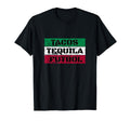 Mexico Flag I Tacos Tequila Futbol I T-Shirt - Fun Novelty Design Unisex - T-Shirt, Sweatshirt, Hoodie