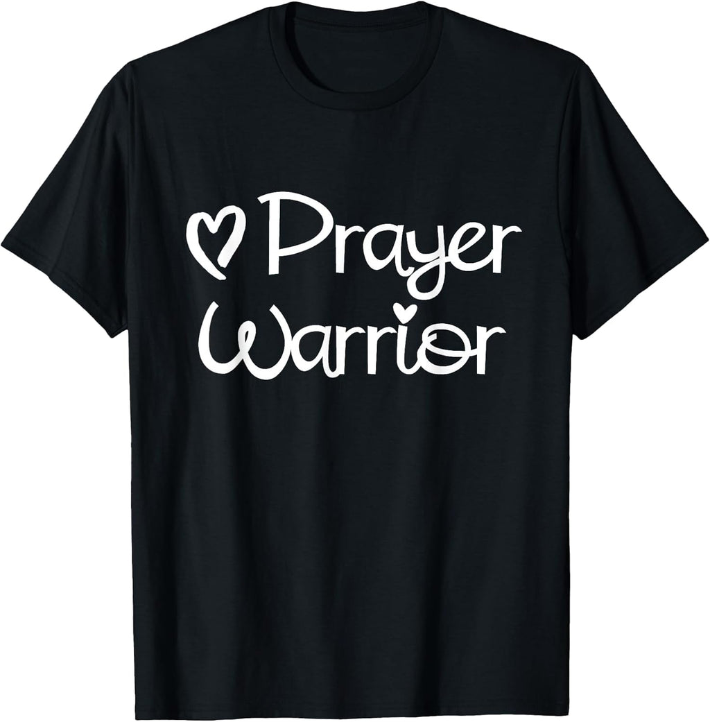 Inspirational, Prayer Warrior Faith Sayings - Adult & Kids T-Shirts, Sweatshirts & Hoodies apparel design preview 1