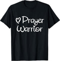 Inspirational, Prayer Warrior Faith Sayings - Adult & Kids T-Shirts, Sweatshirts & Hoodies apparel design preview 1