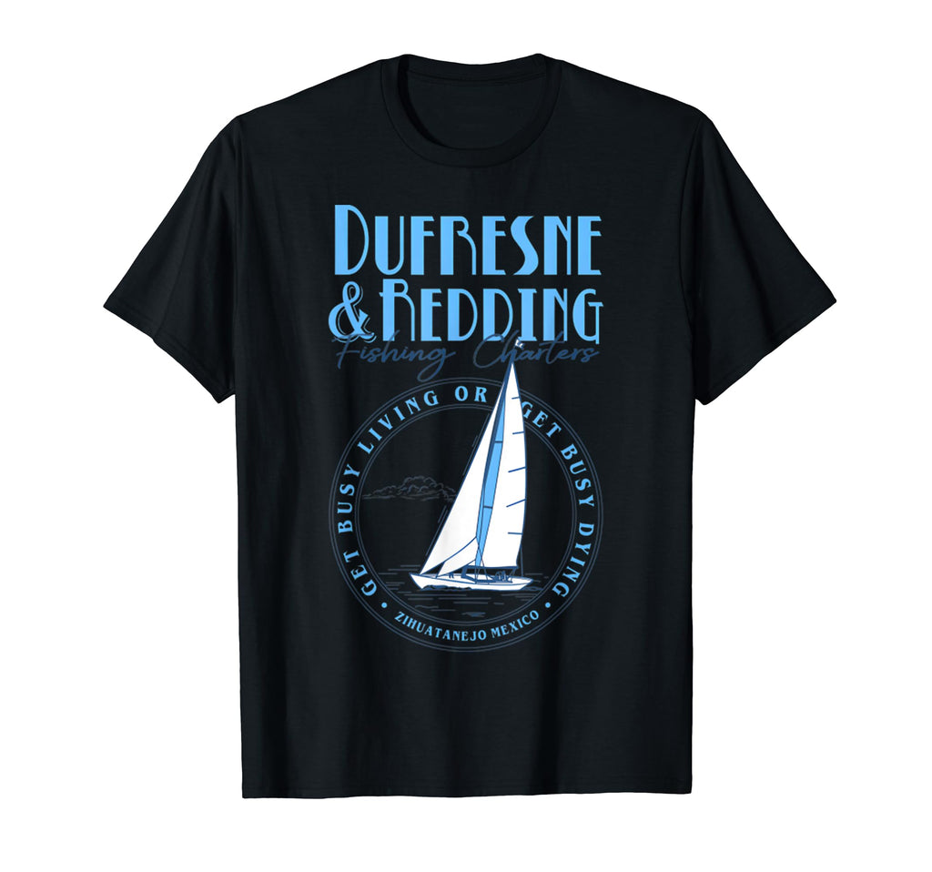 Dufresne And Redding Fishing Charters T-Shirt - Minimalist Print Men Women - T-Shirt, Sweatshirt, Hoodie