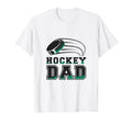 Mens Hockey Dad Father Athlete T-Shirt - Casual Everyday Wear Men Women - T-Shirt, Sweatshirt, Hoodie