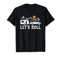 Lets Roll Caravan Camping Trailer T-Shirt - Aesthetic Graphic Men Women - T-Shirt, Sweatshirt, Hoodie