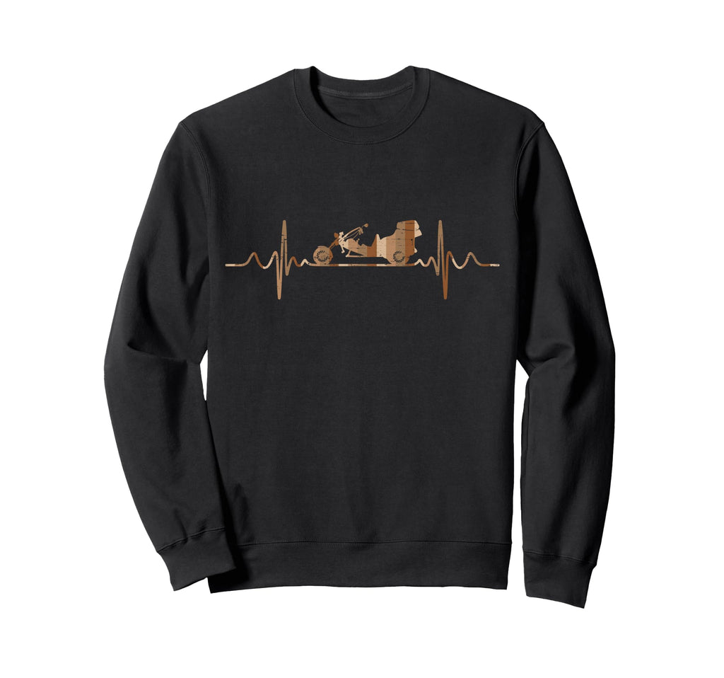 Trike Rider Heartbeat Trikes Tricycle Sweatshirt - Graphic Print Unisex - T-Shirt, Sweatshirt, Hoodie