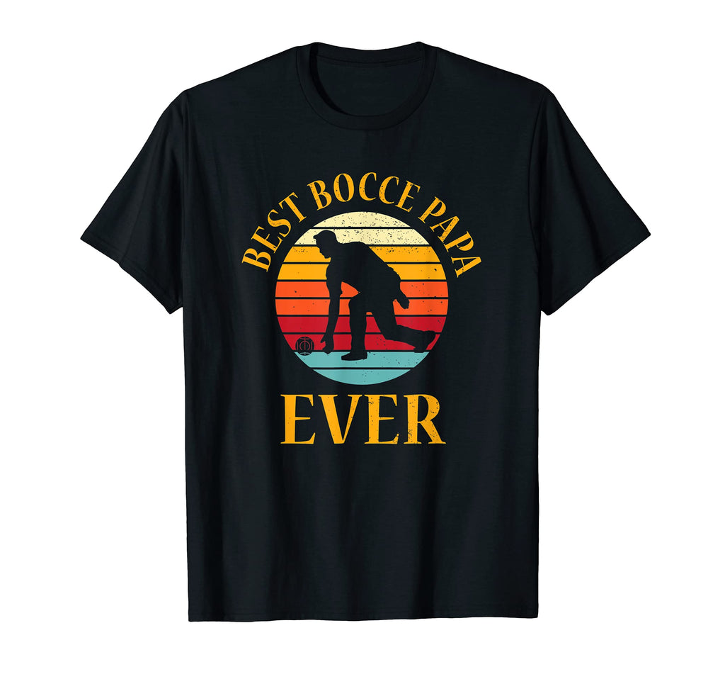 Papa Bocce Ball Player Boccie Team T-Shirt - Minimalist Print Unisex - T-Shirt, Sweatshirt, Hoodie