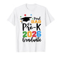 Proud Dad Pre K 2026 Graduate T-Shirt - Casual Everyday Wear Men Women - T-Shirt, Sweatshirt, Hoodie