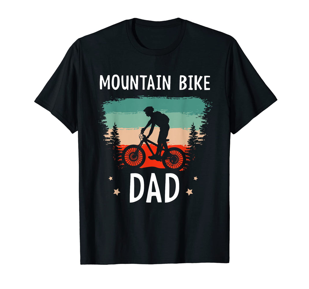 Mountain Bike Dad Cycling Mountainbike T-Shirt - Novelty Apparel Unisex - T-Shirt, Sweatshirt, Hoodie