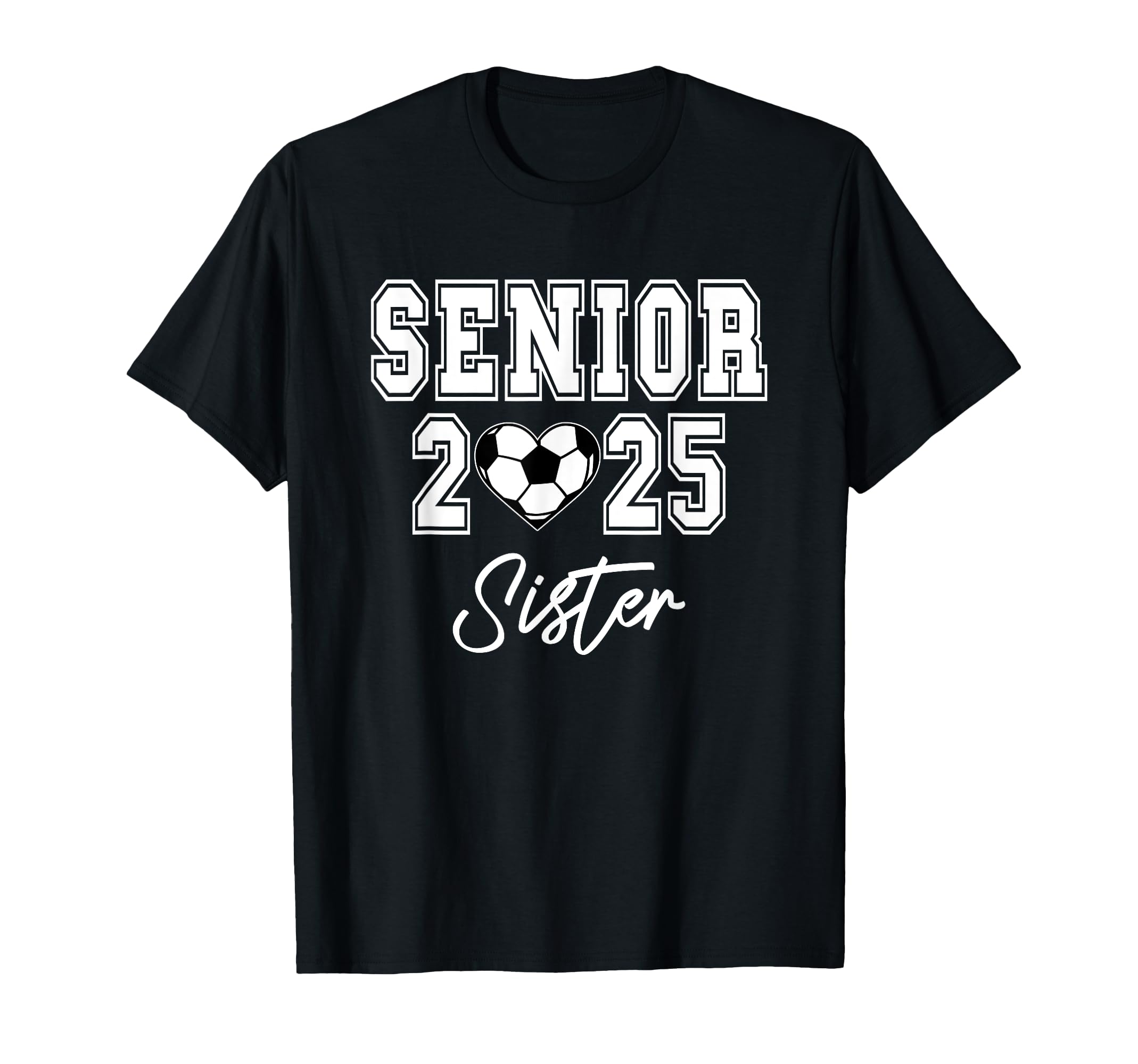 Class 2025 Soccer Senior Matching T-Shirt - Custom Art Print Men Women - T-Shirt, Sweatshirt, Hoodie