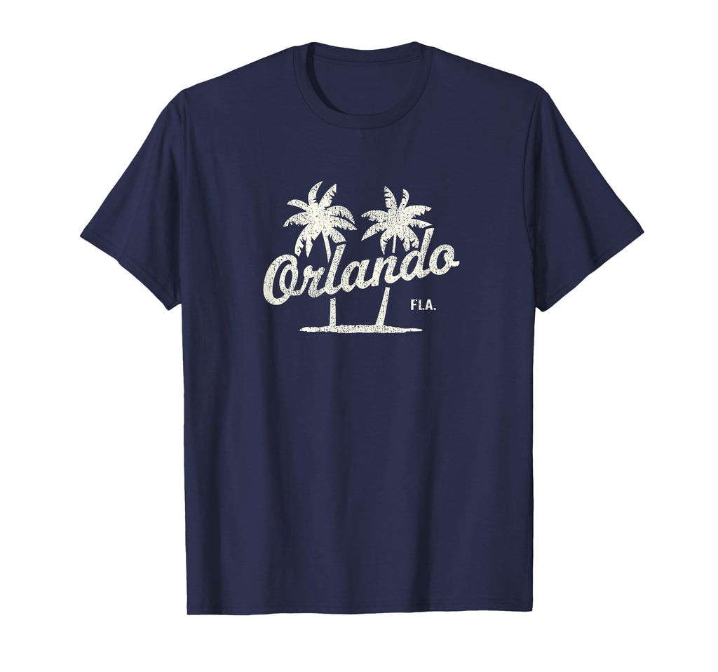 Orlando Florida 70S Palm Trees T-Shirt - Graphic Print Men Women - T-Shirt, Sweatshirt, Hoodie