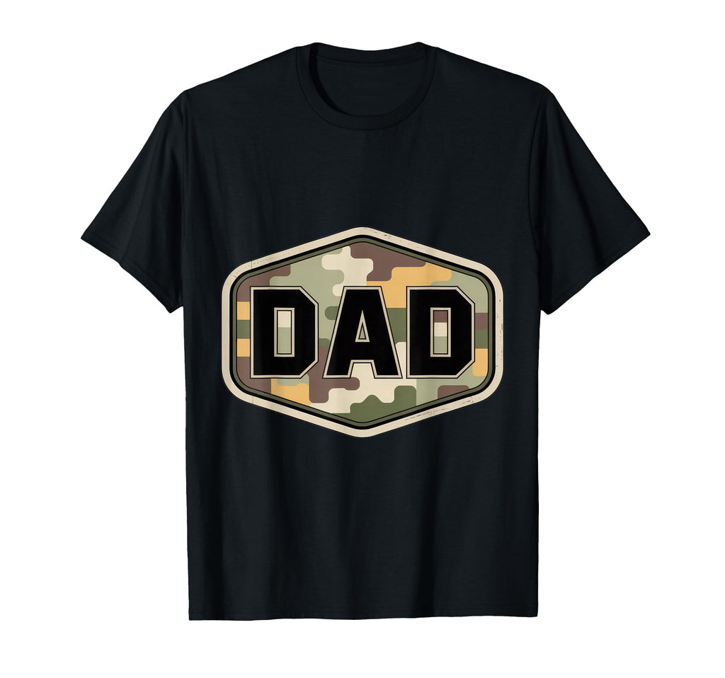 Camo Dad Funny Military T-Shirt - Casual Everyday Wear for Adults - T-Shirt, Sweatshirt, Hoodie