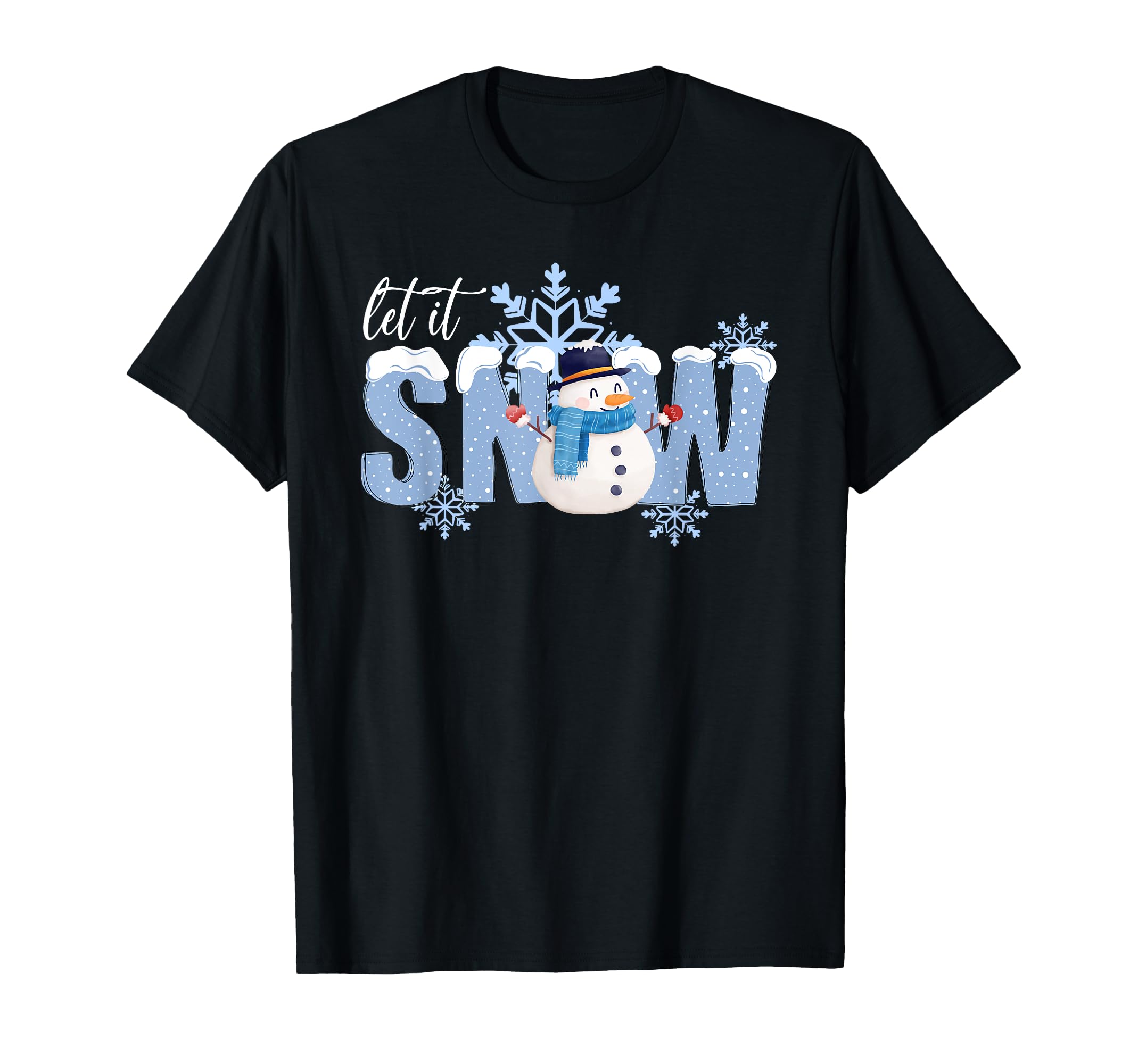 Best Winter Snow Art Snowman T-Shirt - Casual Everyday Wear Unisex - T-Shirt, Sweatshirt, Hoodie