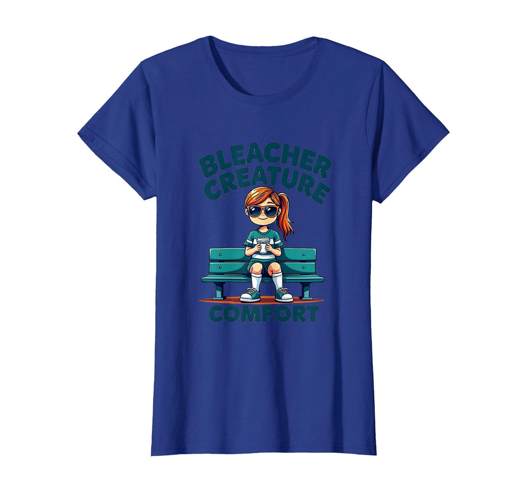 Bleacher Creature Comfort Soccer T-Shirt - Fun Novelty Design for Adults - T-Shirt, Sweatshirt, Hoodie