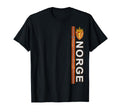 Norge Flag Pride Soccer And Sport T-Shirt - Fun Novelty Design for Adults - T-Shirt, Sweatshirt, Hoodie