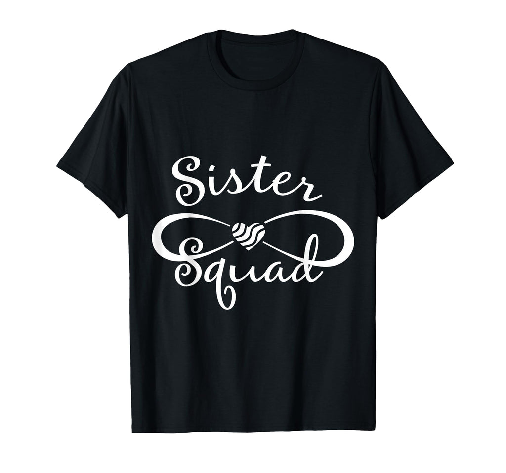Sister Squad Funny Sister Birthday Party T-Shirt - Trendy Graphic Unisex - T-Shirt, Sweatshirt, Hoodie