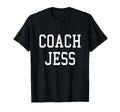 Coach Jess Custom Football Soccer Baseball T-Shirt - Unique Graphic Unisex - T-Shirt, Sweatshirt, Hoodie