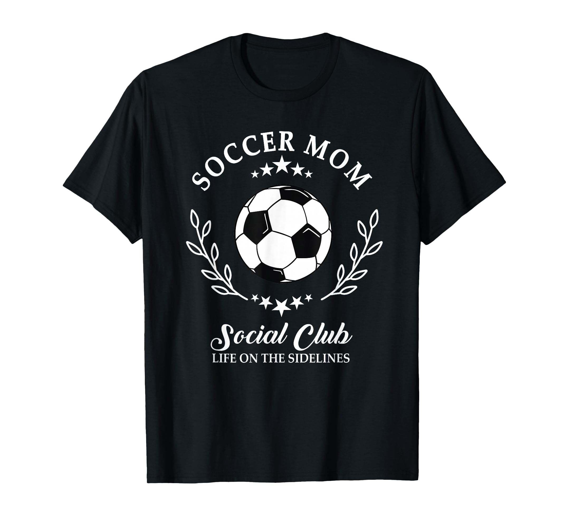 Sideline Social Club Soccer Mom Game T-Shirt - Novelty Apparel for Adults - T-Shirt, Sweatshirt, Hoodie