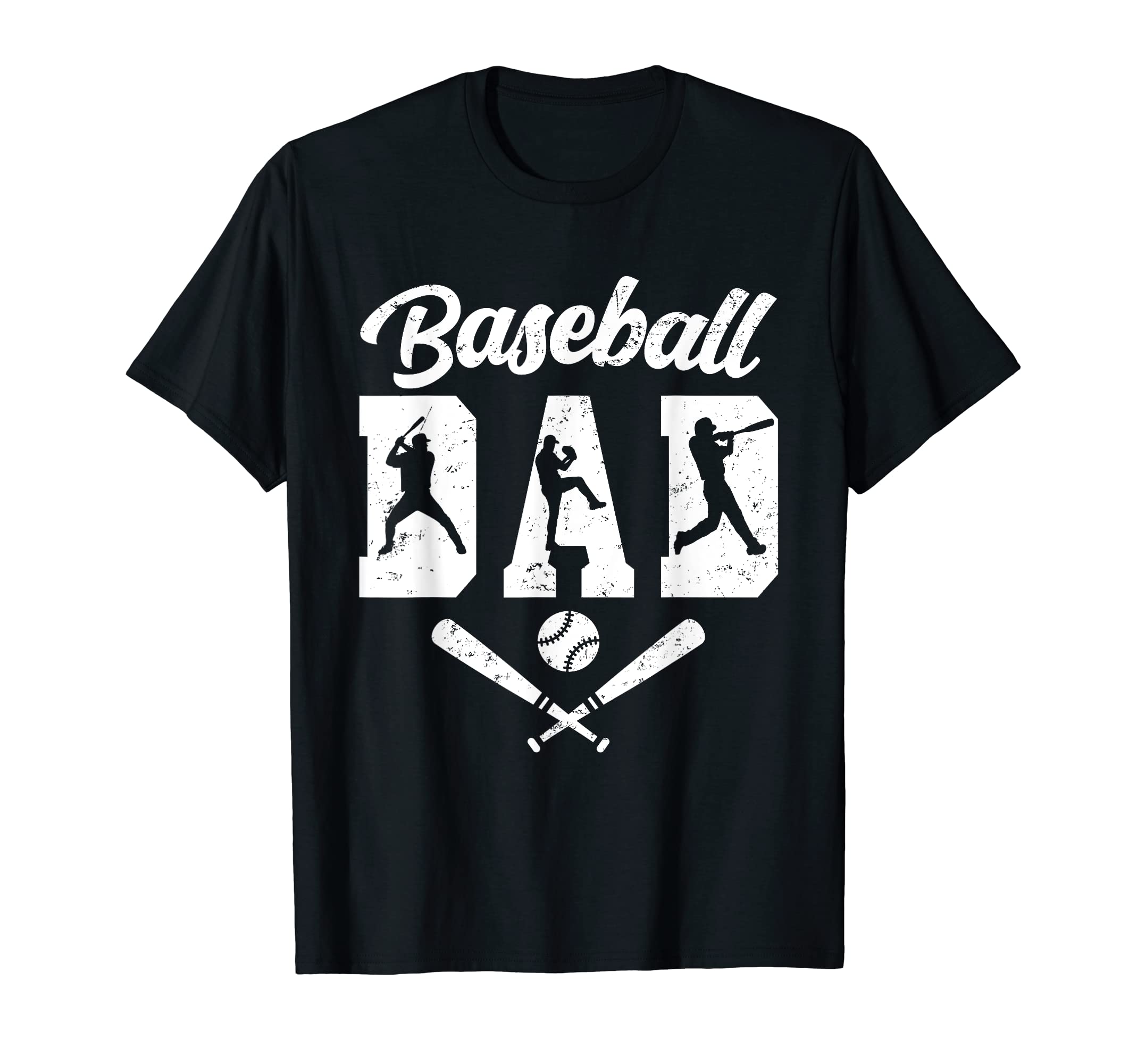 Baseball Dad Fathers Day Baseball T-Shirt - Aesthetic Graphic for Adults - T-Shirt, Sweatshirt, Hoodie