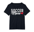 Soccer Mom Soccer Mama Gift T-Shirt - Minimalist Print Men Women - T-Shirt, Sweatshirt, Hoodie