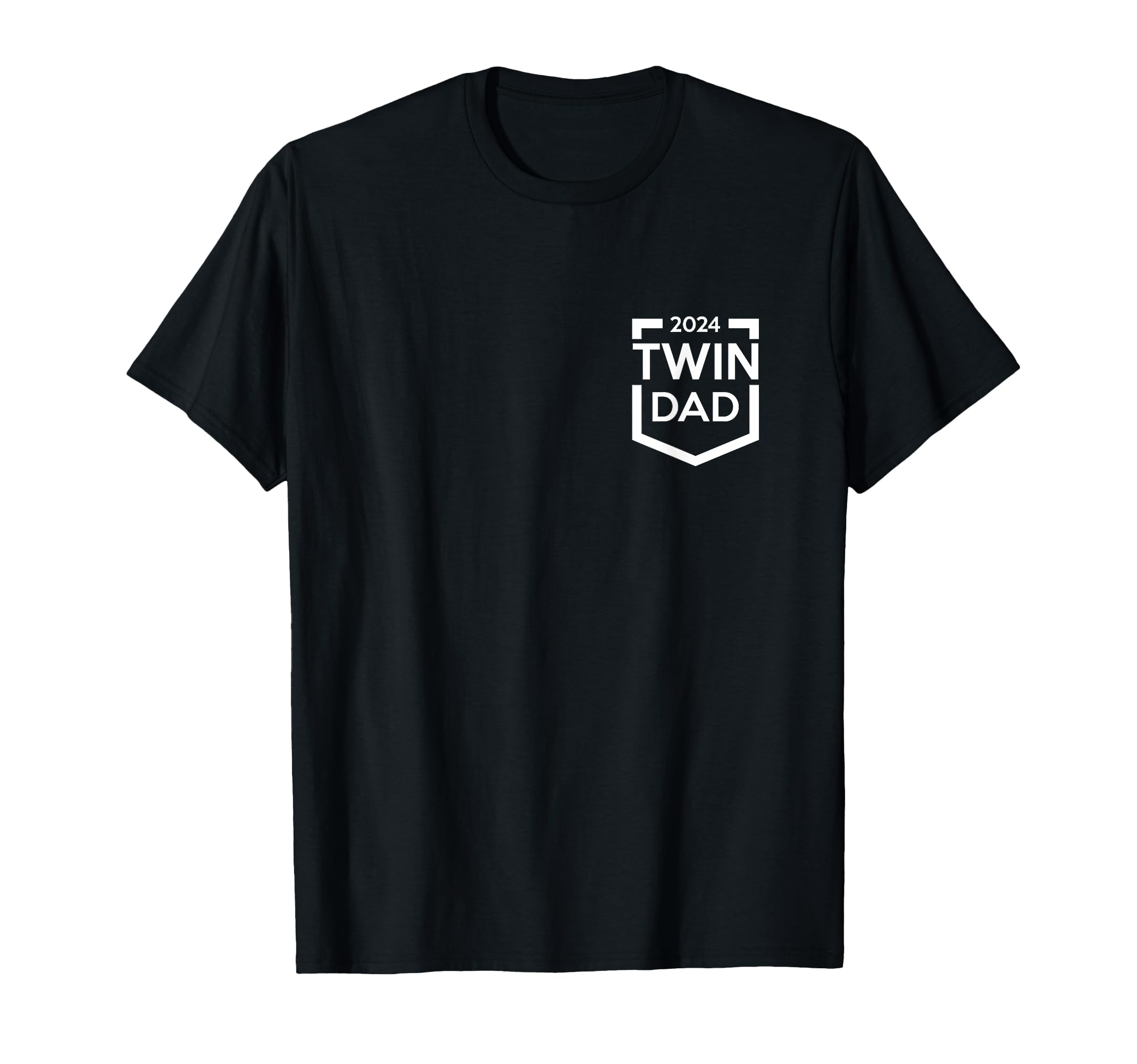Twin Dad Est 2024 Twin Dad To Be Gifts T-Shirt - Unique Graphic for Adults - T-Shirt, Sweatshirt, Hoodie