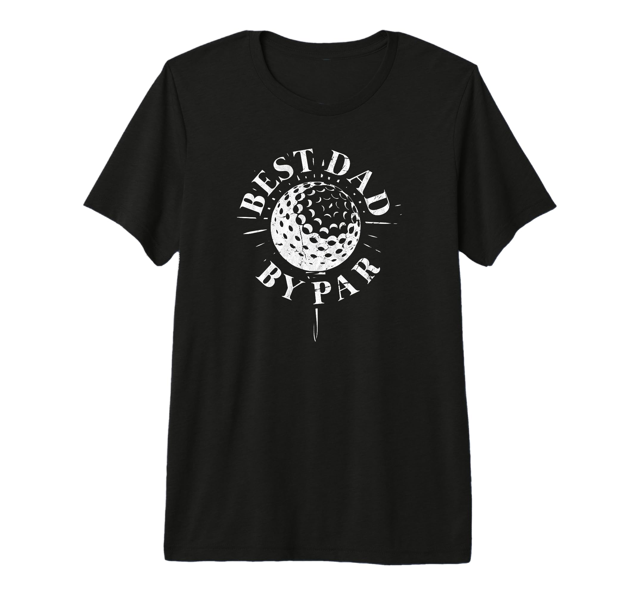 Mens Best Dad Par Funny Mens Golfing T-Shirt - Custom Art Print for Adults - T-Shirt, Sweatshirt, Hoodie