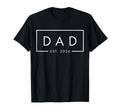 Dad Est 2024 First Fathers Day 2024 T-Shirt - Unique Graphic for Adults - T-Shirt, Sweatshirt, Hoodie