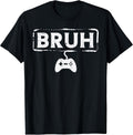 Gamer Bruh Video Game Funny Gaming Teen Men Boys Kids - Adult & Kids T-Shirts, Sweatshirts & Hoodies apparel design preview 1