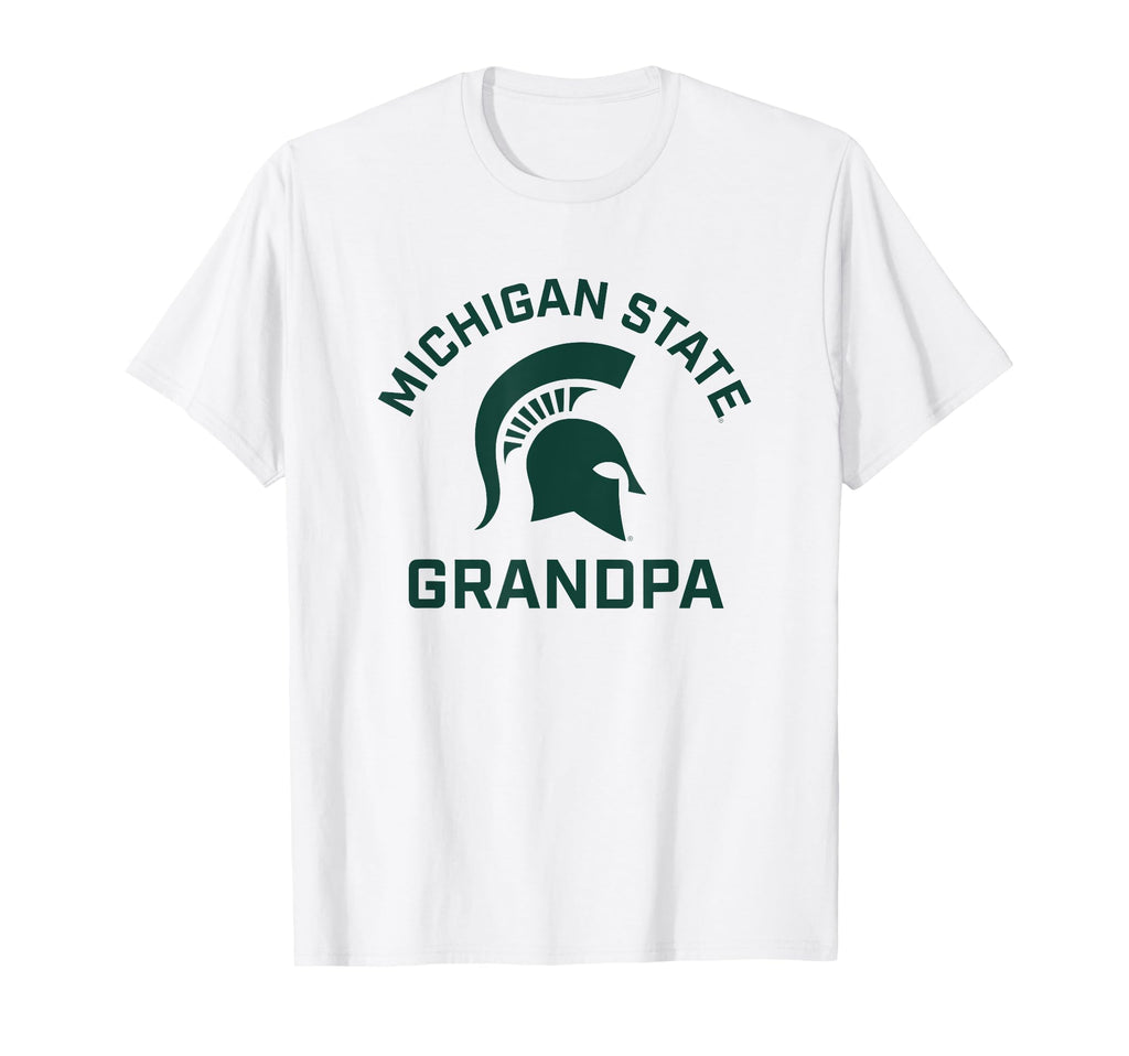 Michigan State Msu Spartans Arched T-Shirt - Minimalist Print Unisex - T-Shirt, Sweatshirt, Hoodie