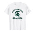 Michigan State Msu Spartans Arched T-Shirt - Minimalist Print Unisex - T-Shirt, Sweatshirt, Hoodie