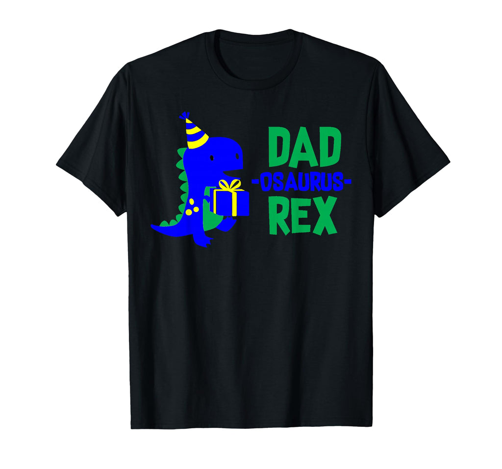 Dad Dinosaur Family Matching Birthday T-Shirt - Novelty Apparel for Adults - T-Shirt, Sweatshirt, Hoodie