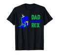 Dad Dinosaur Family Matching Birthday T-Shirt - Novelty Apparel for Adults - T-Shirt, Sweatshirt, Hoodie