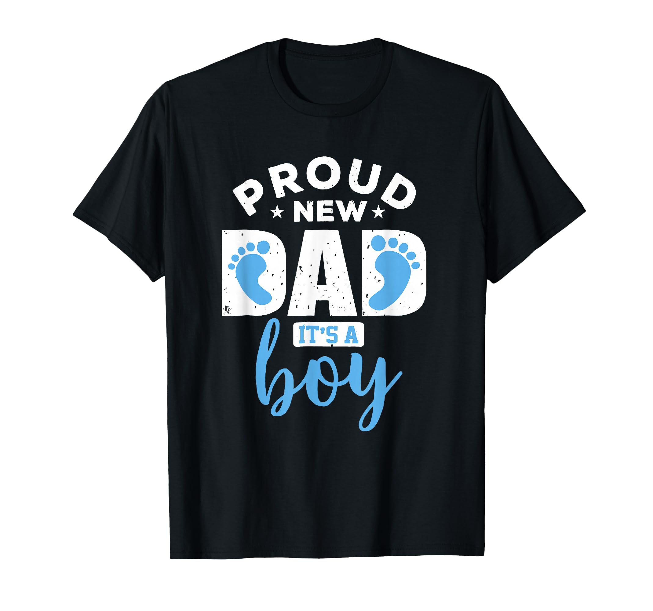 Proud New Dad Its Promoted To Daddy Gift T-Shirt - Trendy Graphic Unisex - T-Shirt, Sweatshirt, Hoodie