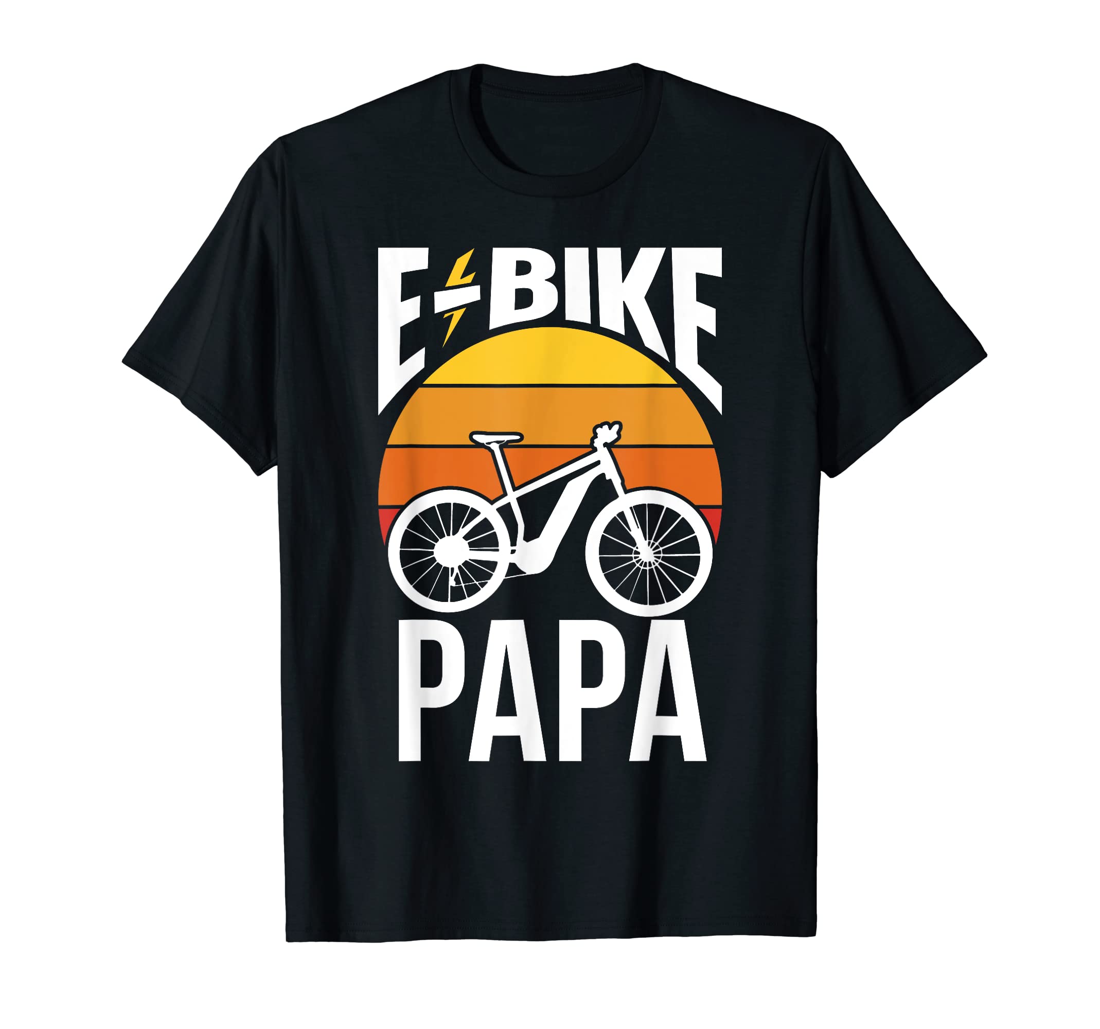 E Bike Papa Rider Electric Cycling T-Shirt - Aesthetic Graphic for Adults - T-Shirt, Sweatshirt, Hoodie