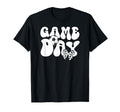 Groovy Soccer Game Day Bow Game Day T-Shirt - Minimalist Print Men Women - T-Shirt, Sweatshirt, Hoodie