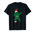 Soccer Dabbing Polar Bear Hat Lights T-Shirt - Minimalist Print for Adults - T-Shirt, Sweatshirt, Hoodie