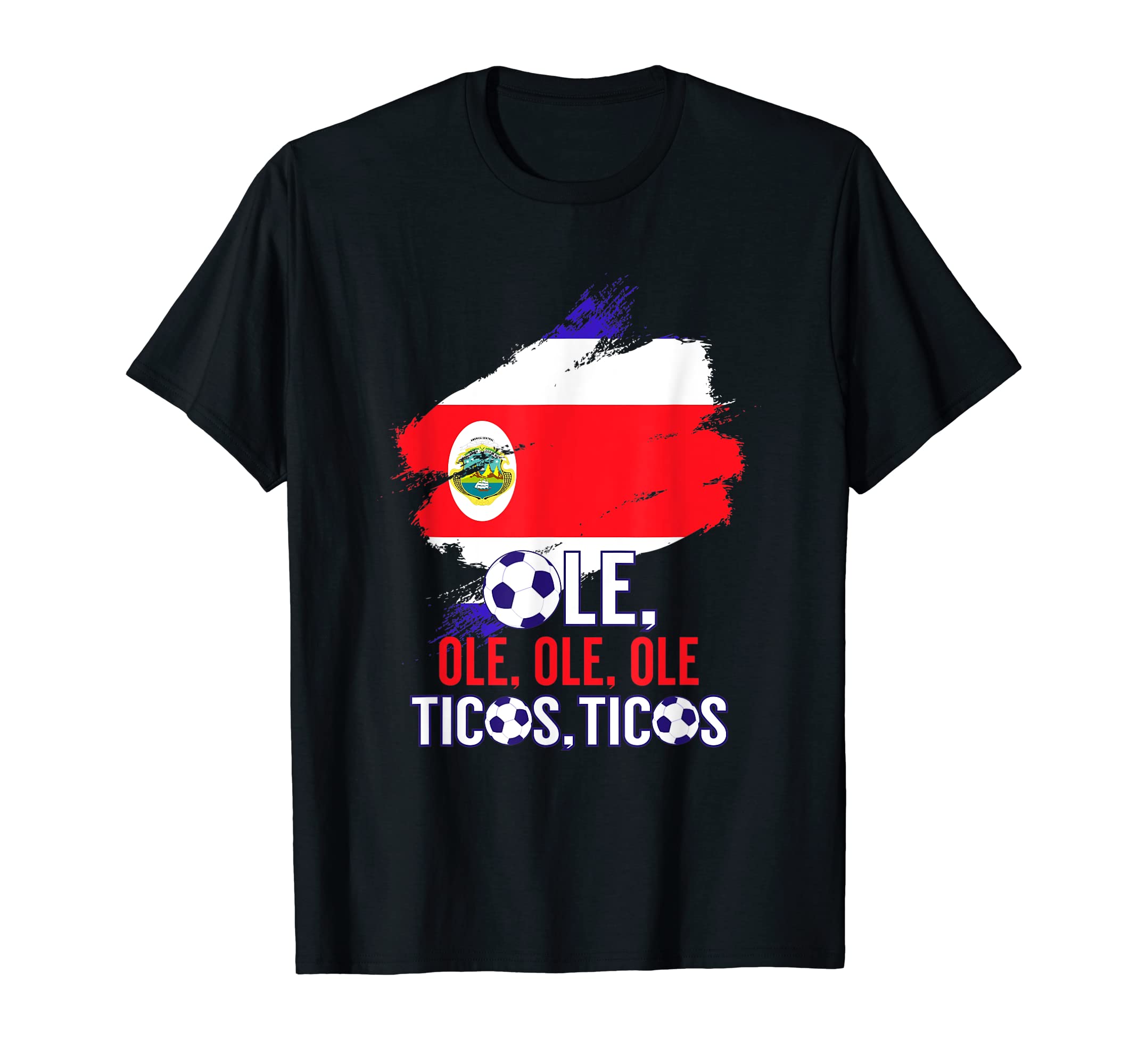 Costa Rica Los Ticos Soccer Fan T-Shirt - Trendy Graphic for Adults - T-Shirt, Sweatshirt, Hoodie